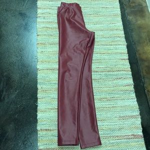 Thermal leather-effect Calzedonia pants/legging